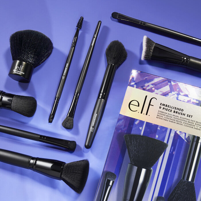 e.l.f - Embellished 9-Piece Brush Set