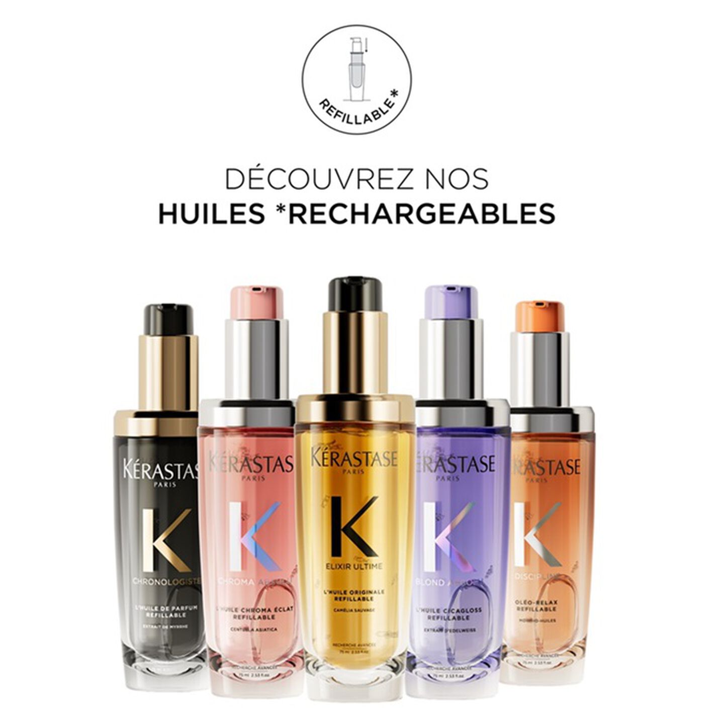 KERASTASE - CHROMA ABSOLU L'HUILE CHROMA ECLAT | 75 ML