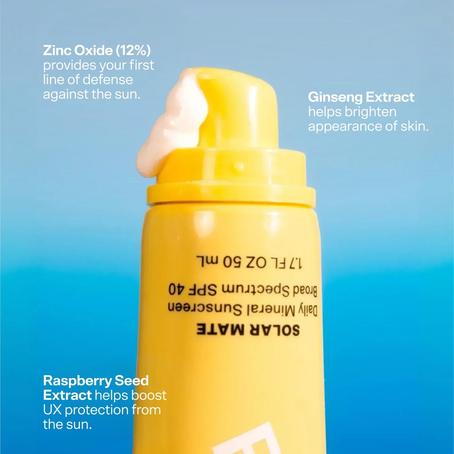 Bubble - Solar Mate Mineral Face Sunscreen | 50 mL