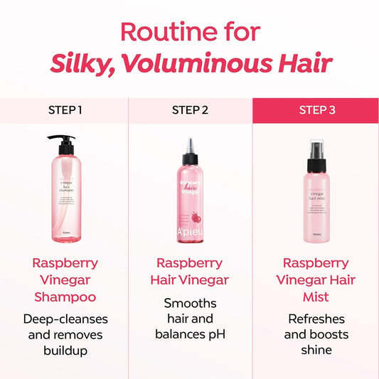 A'PIEU - Raspberry Vinegar Hair Mist | 105 mL