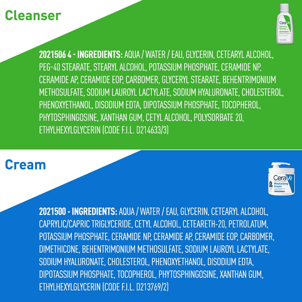 CeraVe - Moisturizing Cream | 453 g (+ mini cleanser)