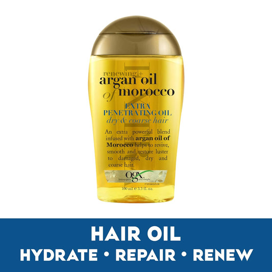 OGX - Renewing + Argan Oil of Morocco Hair Oil Extra Strength Penetrating Treatment | 100 mL