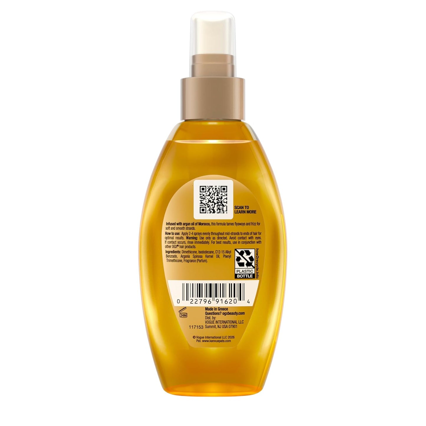 OGX - Renewing + Argan Oil of Morocco Weightless Healing Dry Oil Spray | 118 mL