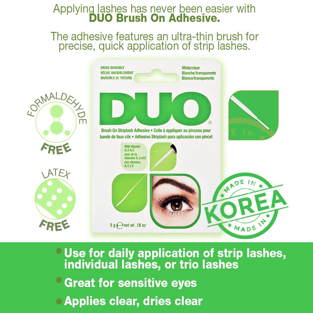 DUO Brush-on Strip Lash Adhesive - Clear
