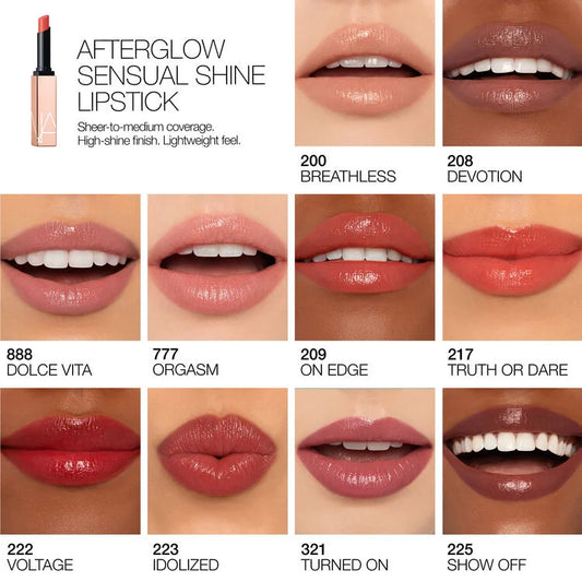 NARS - Afterglow Sensual Shine Hydrating Lipstick