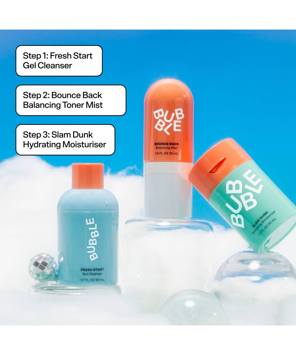 BUBBLE - Winter Warm-Up 3-Step Hydrating Routine