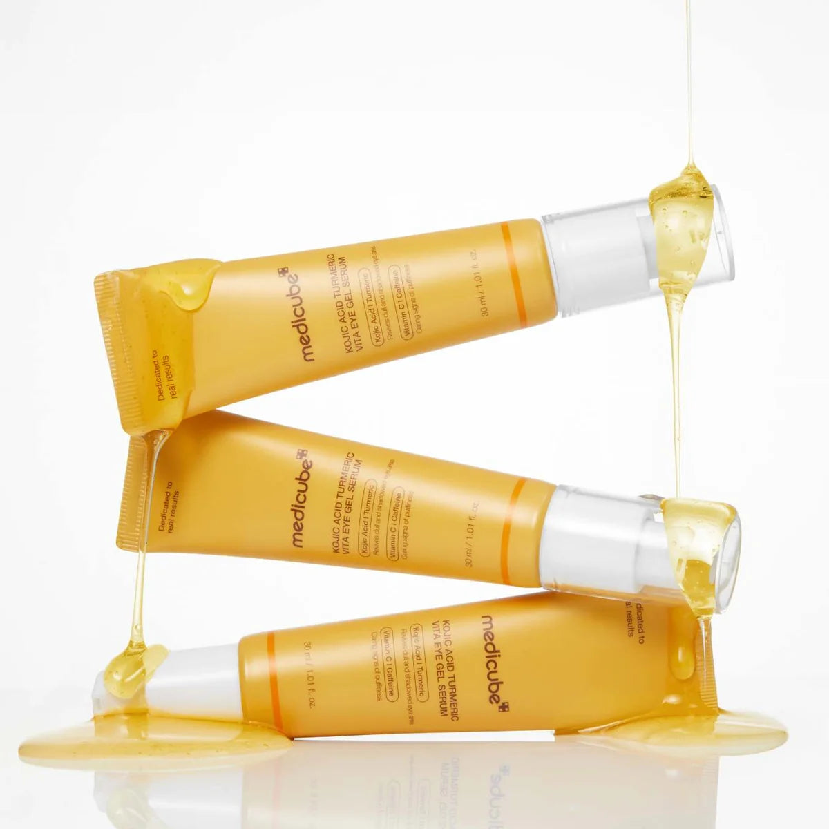 MEDICUBE - KOJIC ACID TURMERIC VITA EYE GEL SERUM | 30mL
