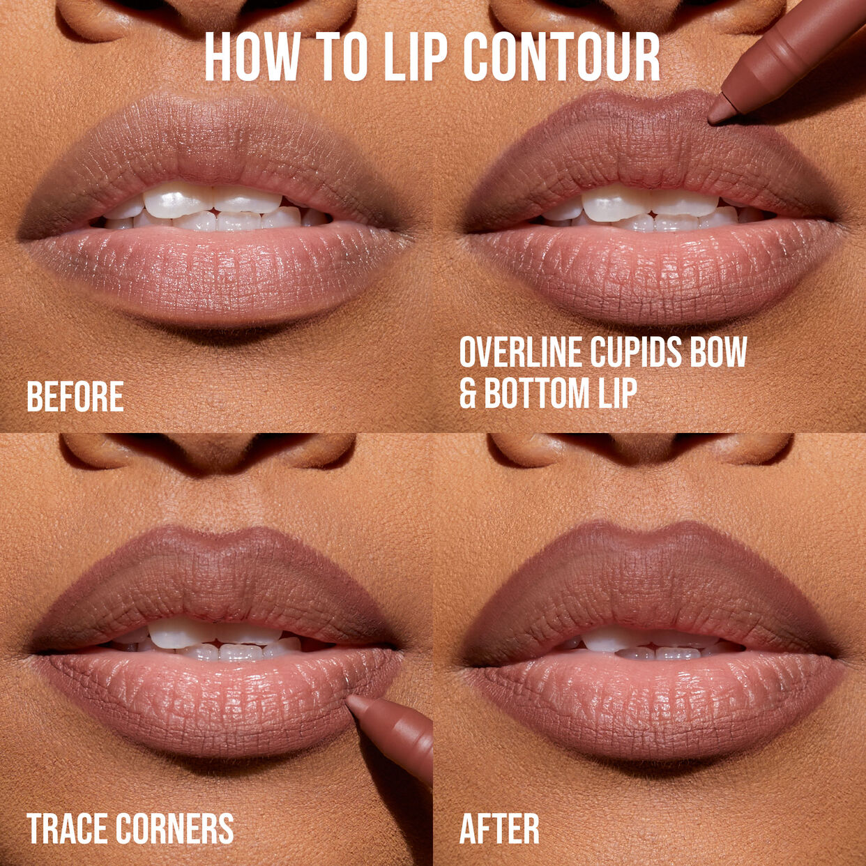 Huda Beauty - Lip Contour Mini Duo Blushed Pinks