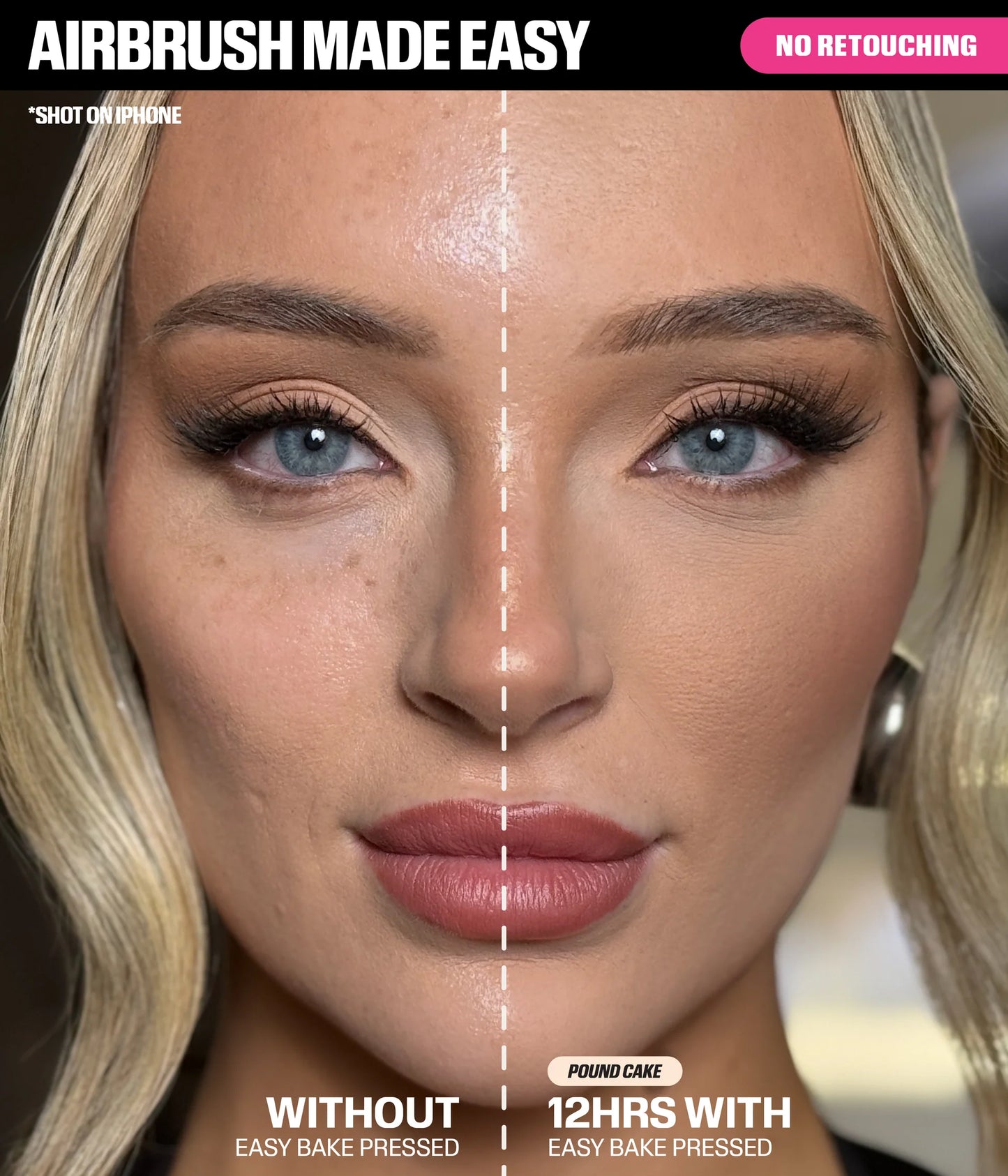 Huda Beauty - EASY BAKE PRESSED POWDER PHONE GRIP