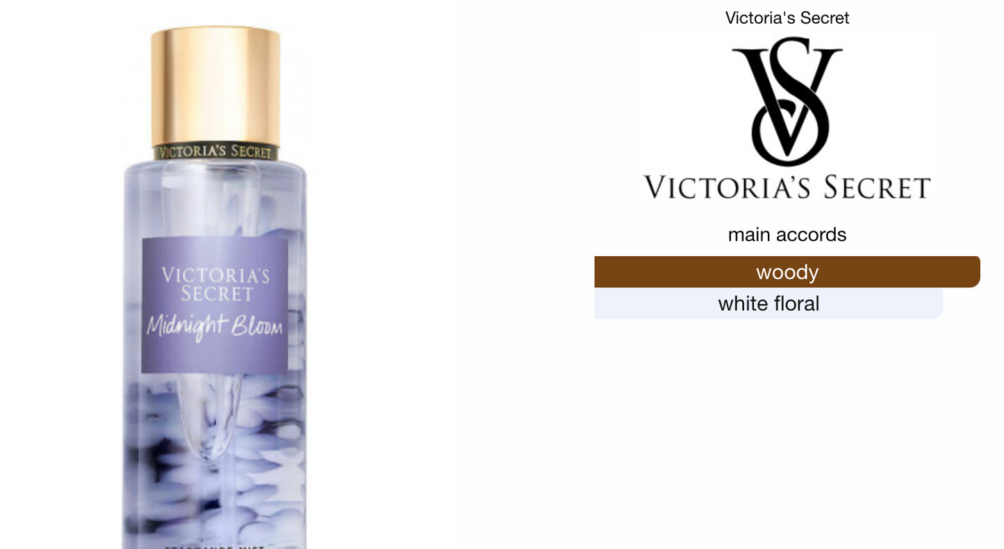 Victoria's Secret - Midnight Bloom Body Mist | 250 mL