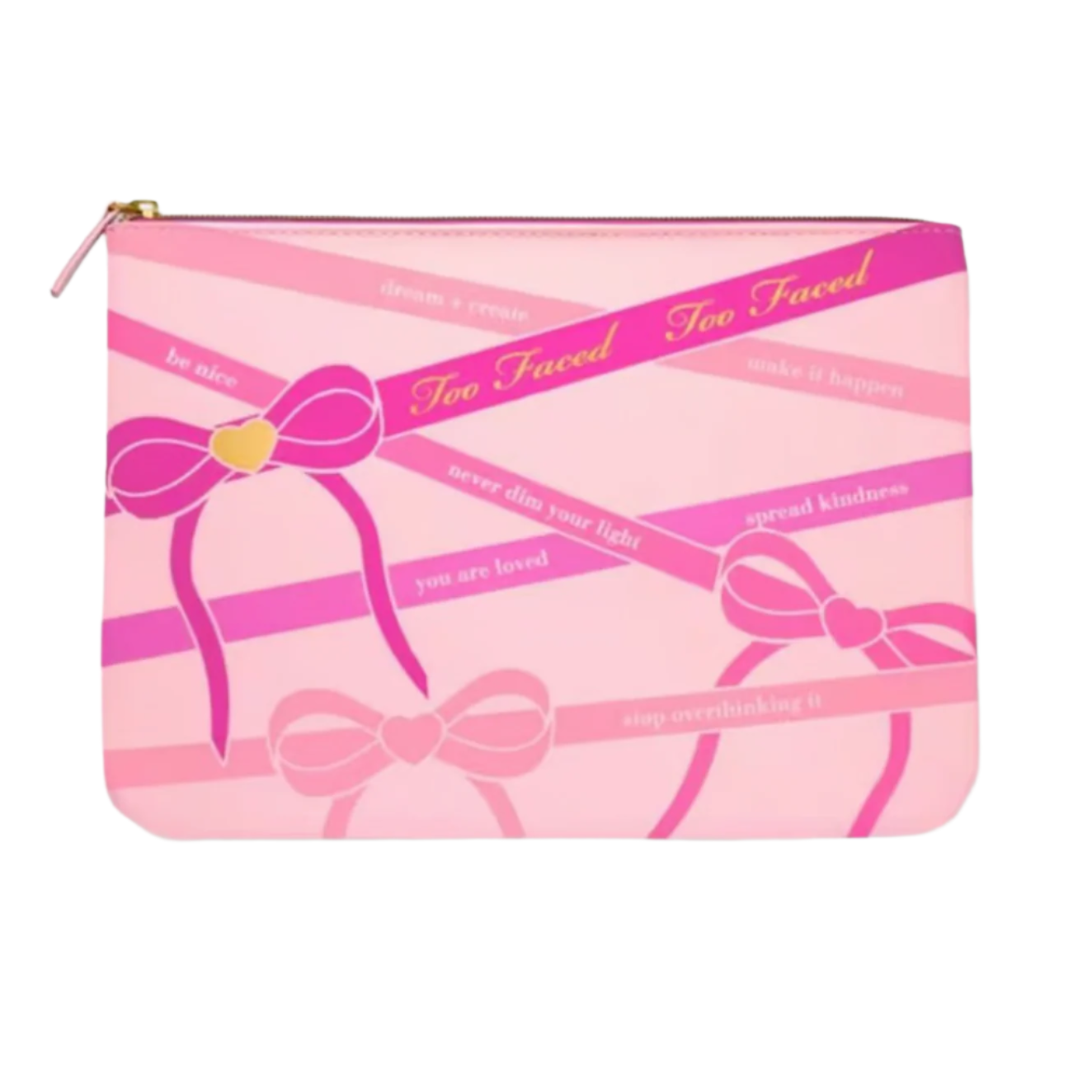 Too Faced - Pink Cosmetic Bags