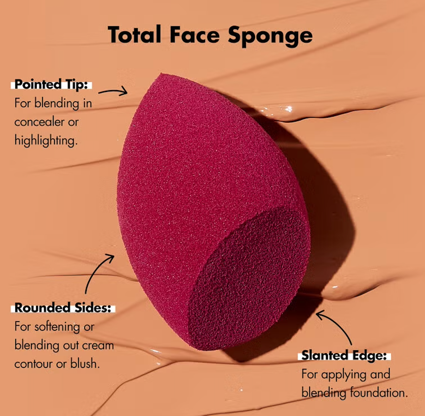 E.L.F - Total Face Sponge