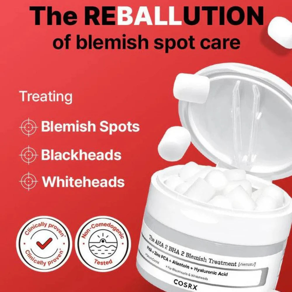 COSRX - The AHA 2 BHA 2 Blemish Treatment Serum