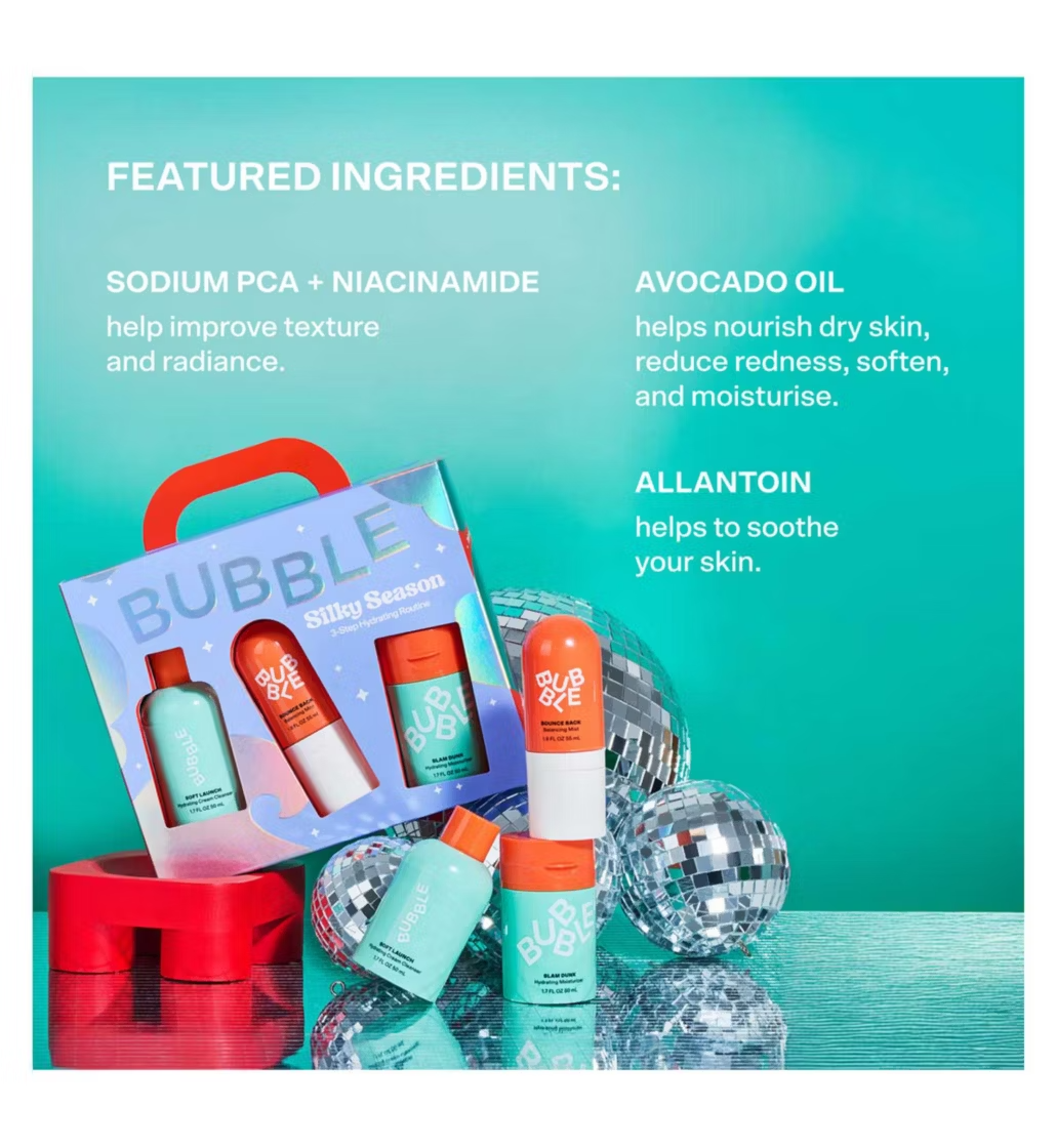 Bubble - Silky Season 3 Step Hydrating Routine