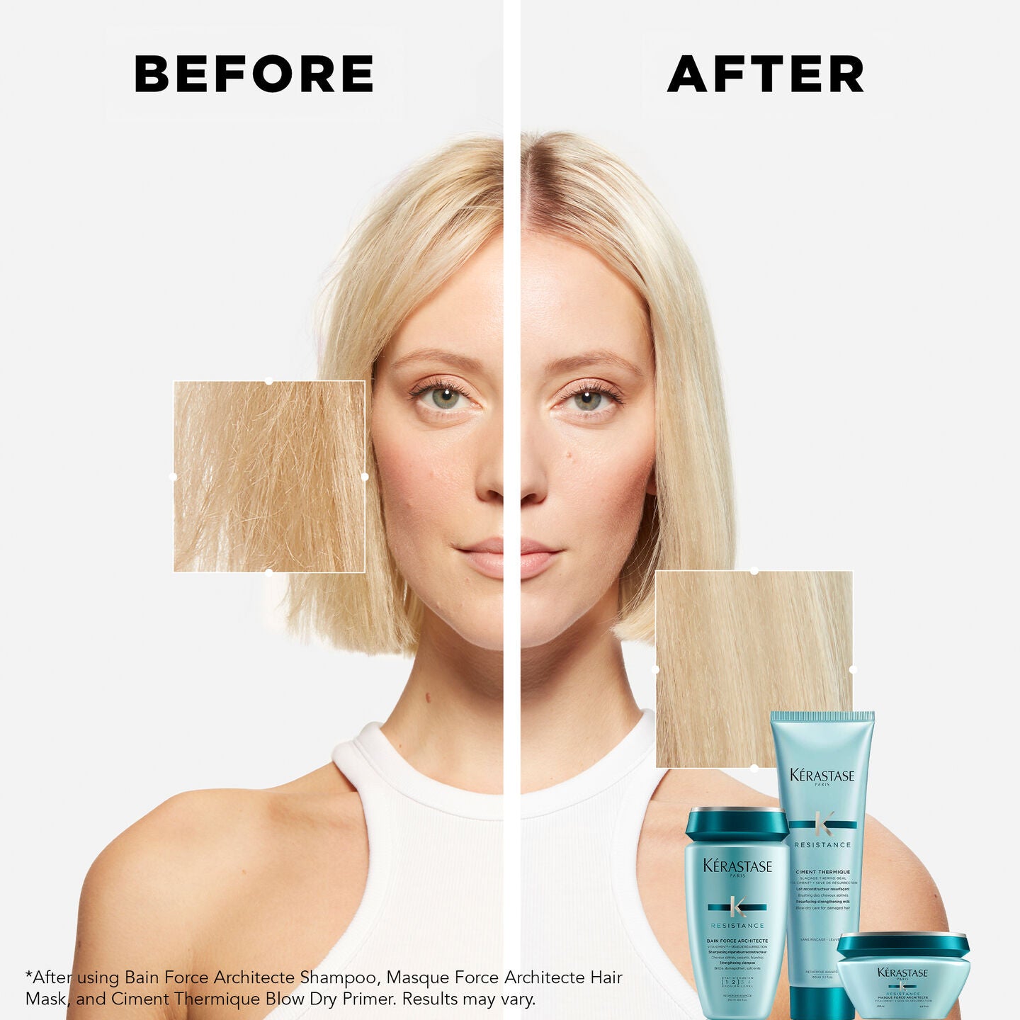 KERASTASE - RESISTANCE CIMENT THERMIQUE HEAT PROTECTING CREAM | 150 ML
