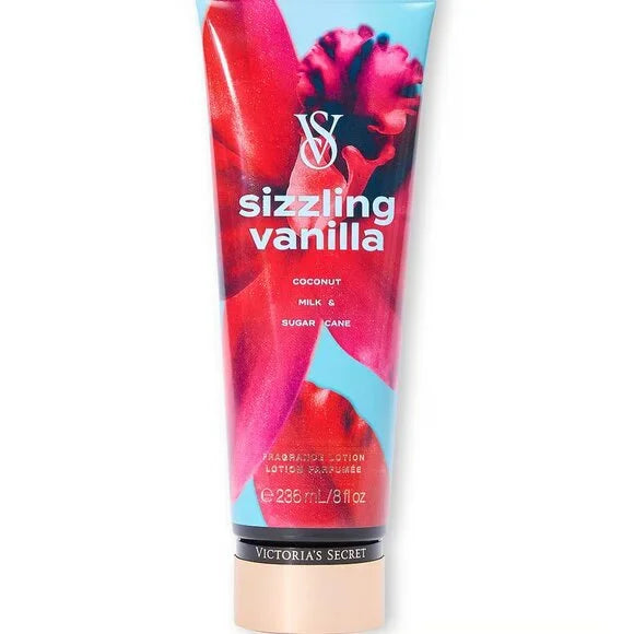 VICTORIA SECRETS SIZZLING VANILLA Midnight Heatwave Body Lotion
