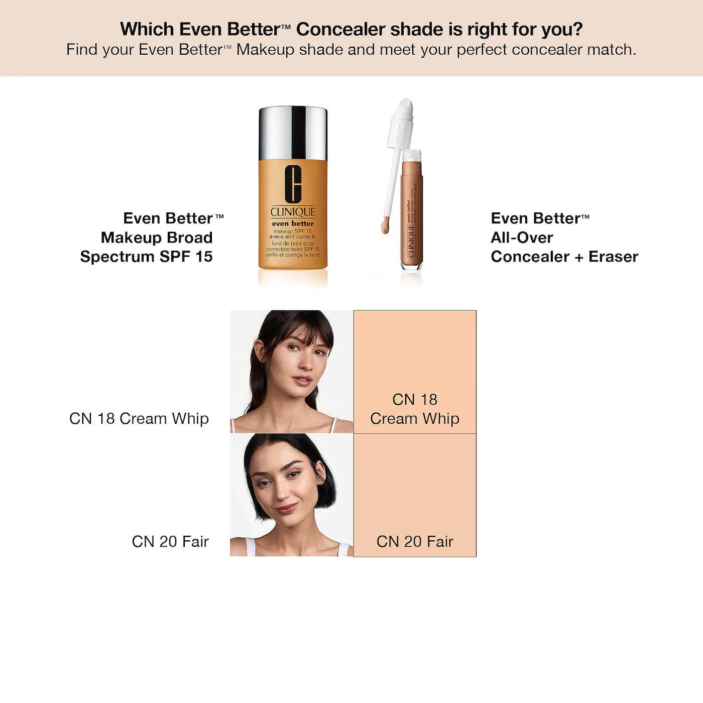 CLINIQUE - Even Better™ All-Over Concealer + Eraser