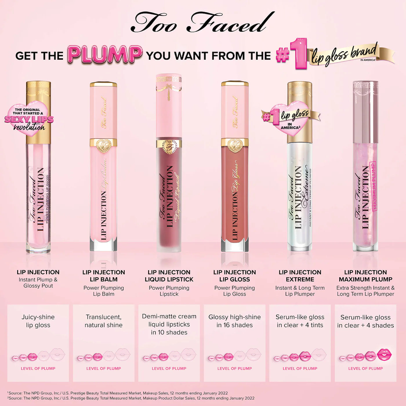 Too Faced - Lip Injection Power Plumping Hydrating Liquid Lip Balm | 7 mL
