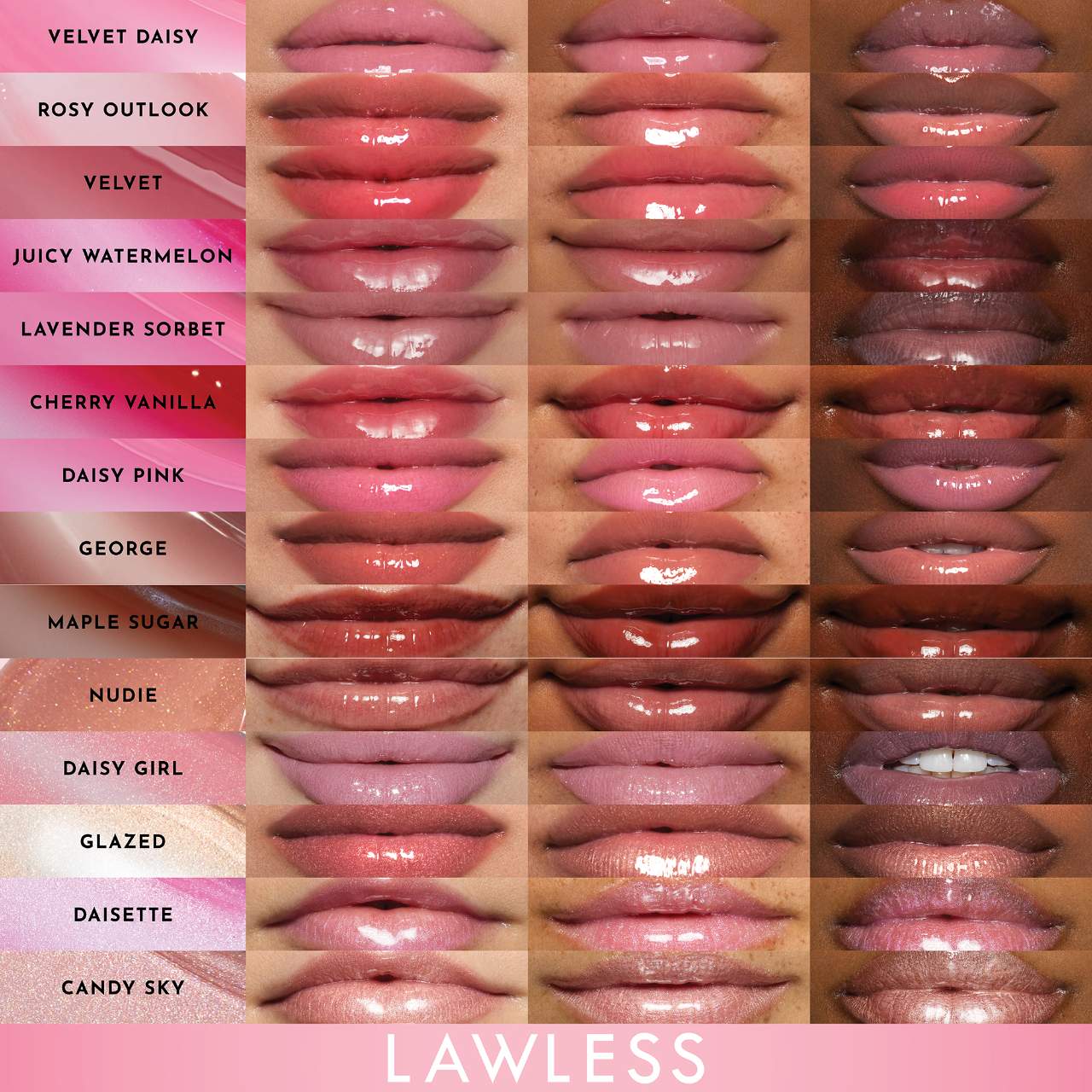 LAWLESS - Forget The Filler Lip Plumper Line Smoothing Gloss | 3.3 mL