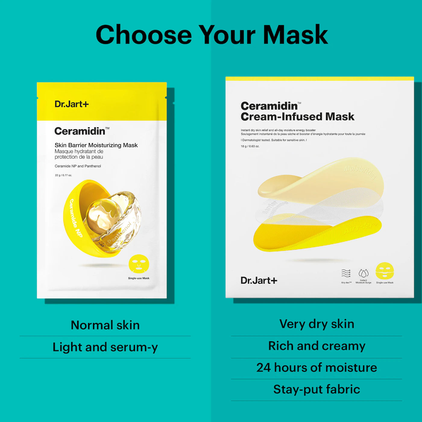 Dr. Jart+ - Ceramidin™ Cream-Infused Mask