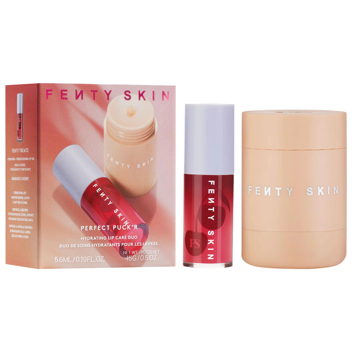 Fenty Skin Perfect Puck r Hydrating Lip Care Duo