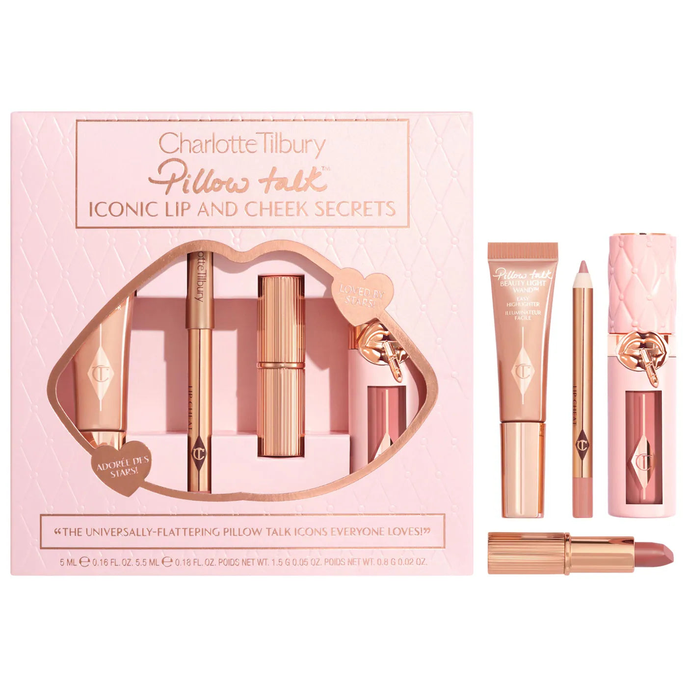 Charlotte Tilbury - Pillow Talk Iconic Lip & Cheek Secrets Set