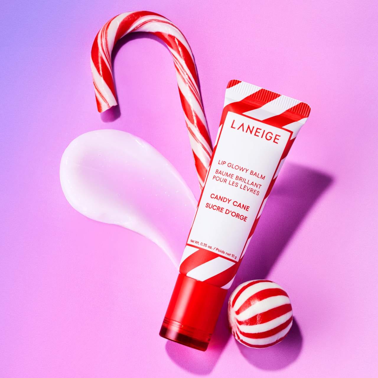 LANEIGE - Lip Glowy Balm | Candy Cane | New Limited Edition