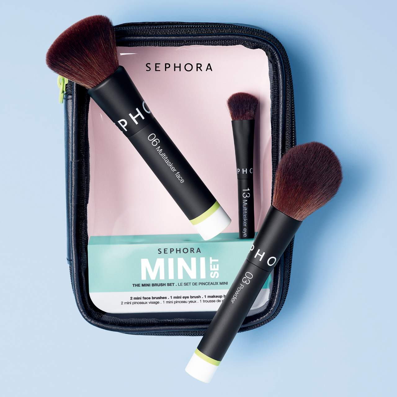 SEPHORA COLLECTION - Mini Face and Eye Brush Set