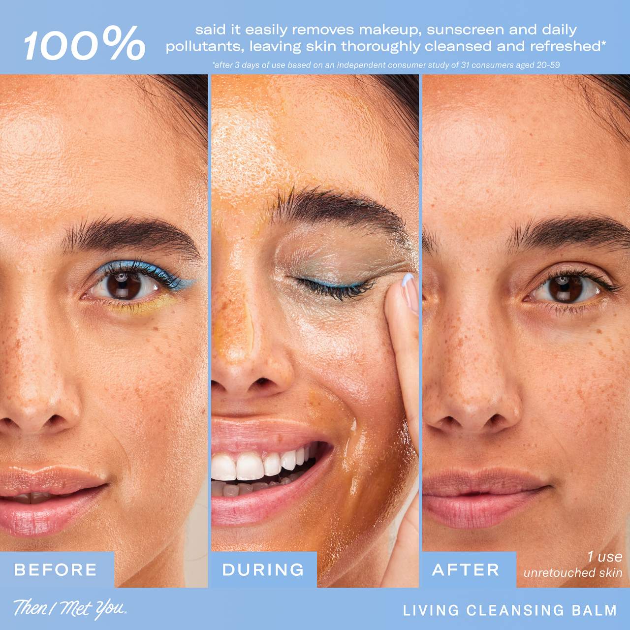 Then I Met You - Living Cleansing Balm Makeup Remover | 90 g