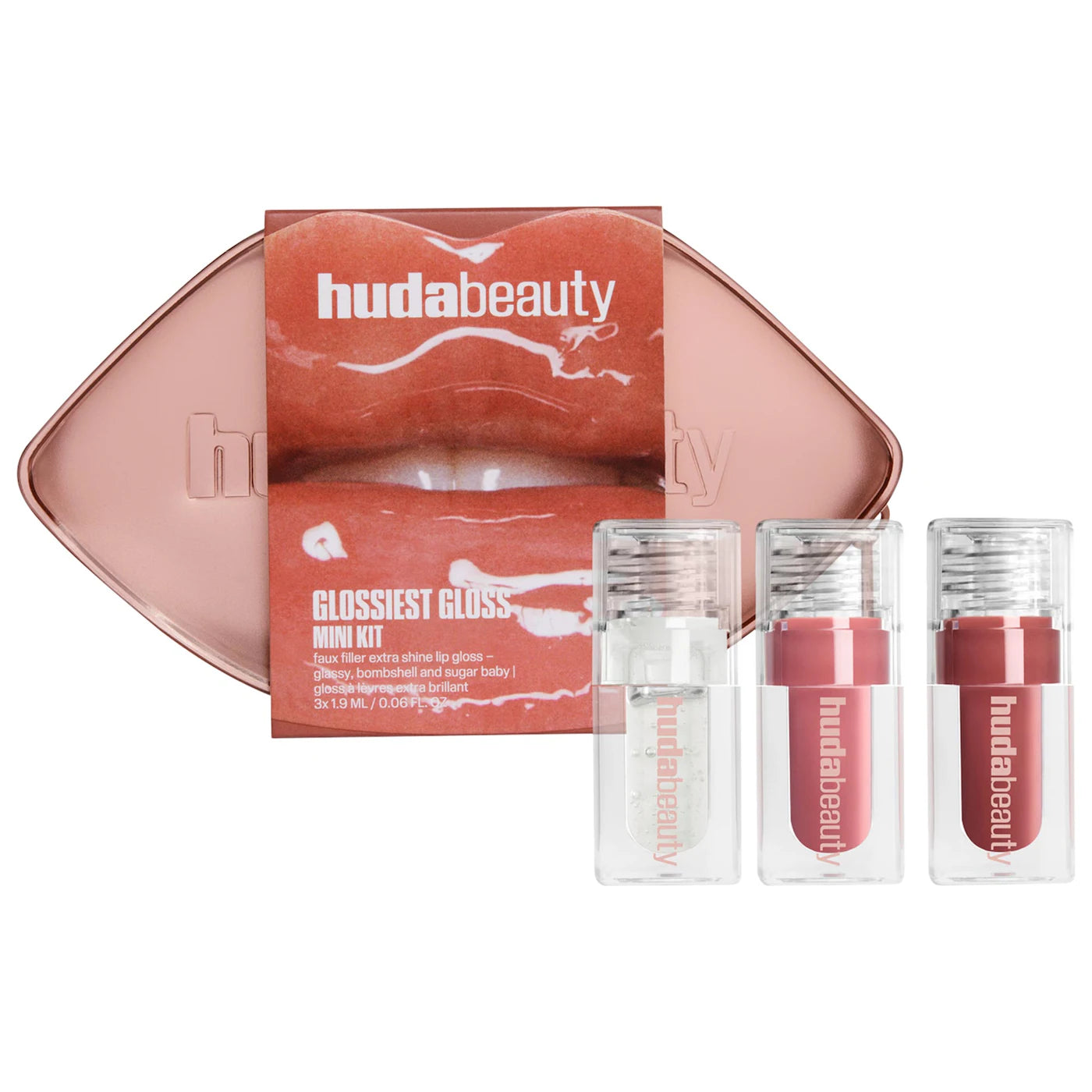 HUDA BEAUTY - Mini Glossiest Lip Gloss Set – Beautique