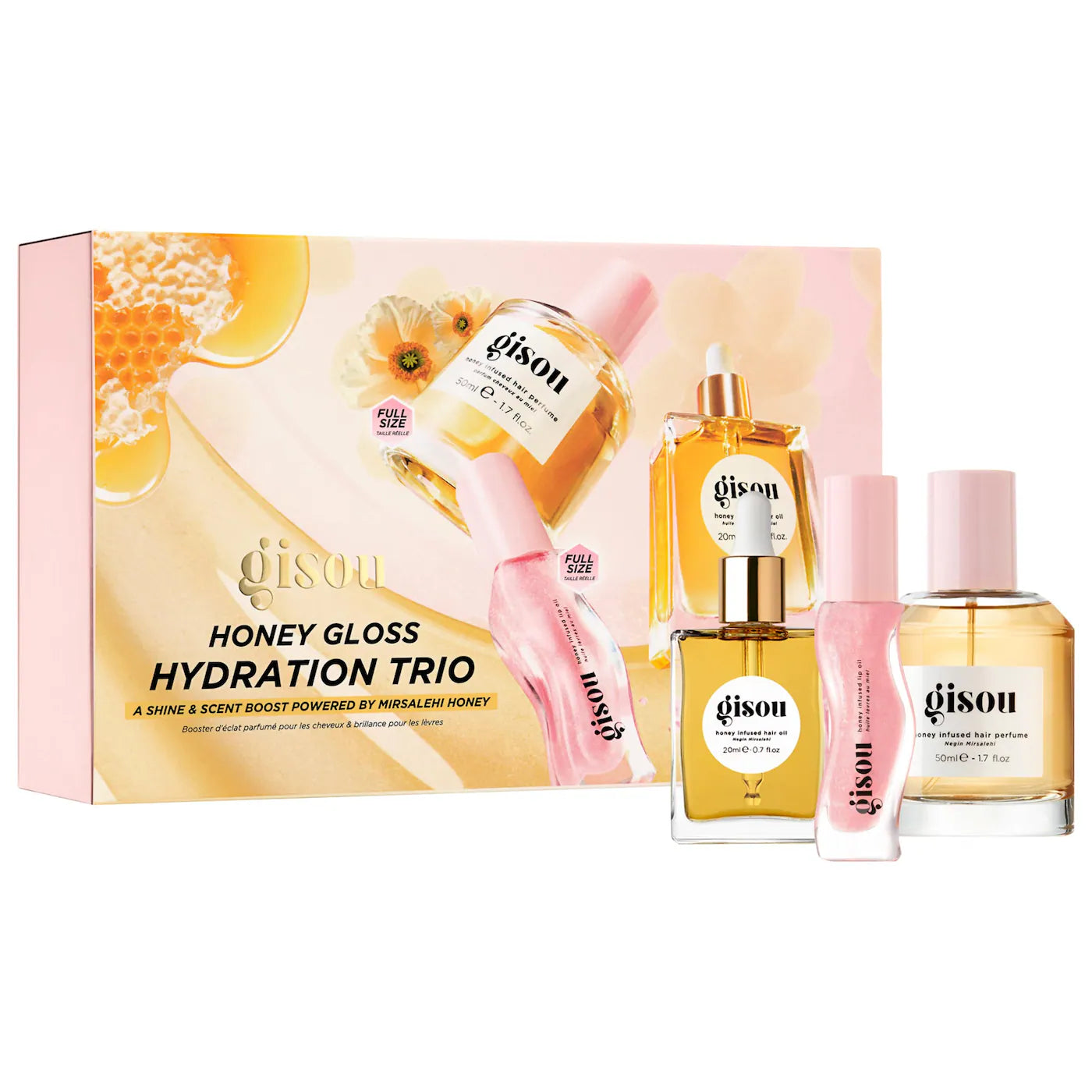 Gisou - Honey Gloss Hydration Trio Set