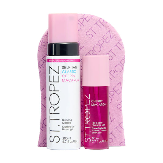 St. Tropez - Cherry Macaron Self Tan and Body Mist Set