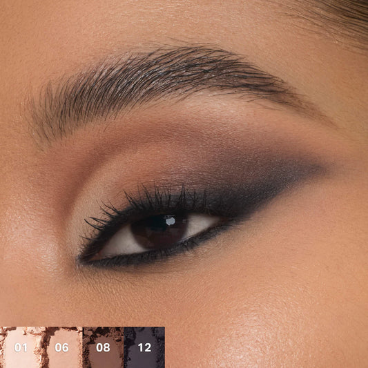 Morphe - ChromaPlus 12-Pan Eyeshadow Palette | Flickering Sands