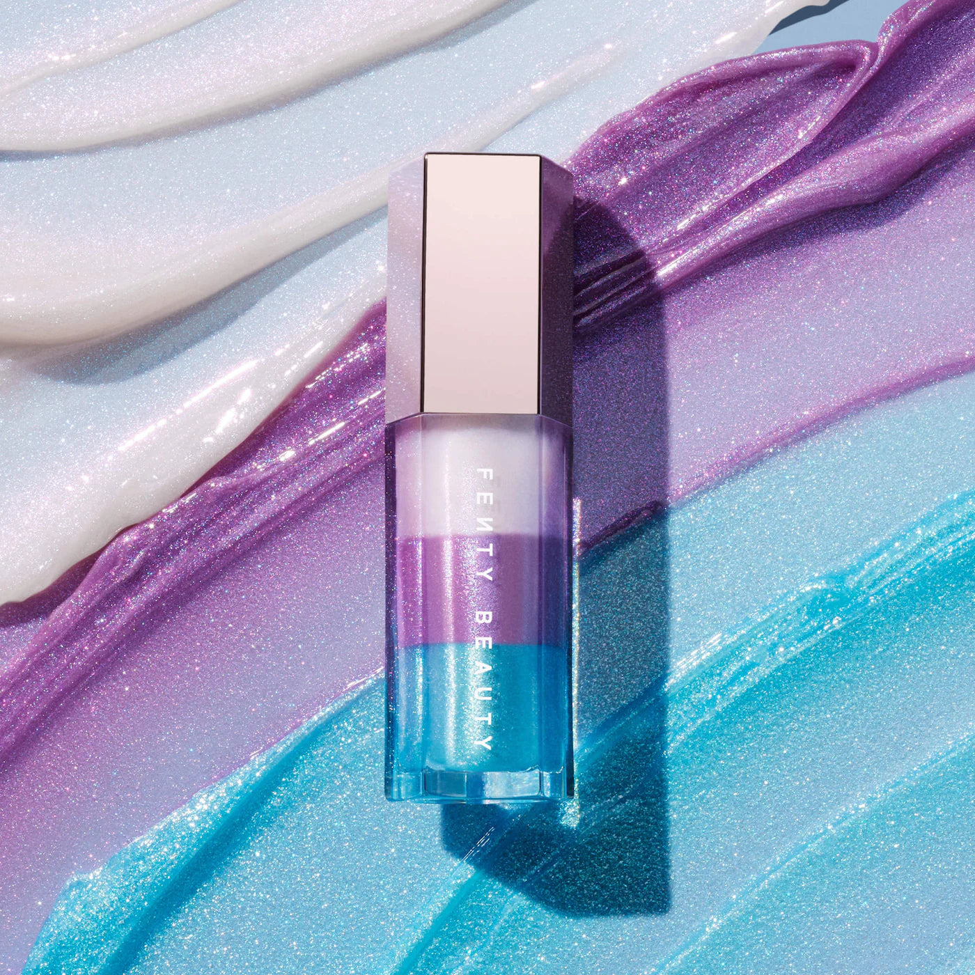 Fenty Beauty - Gloss Bomb Stackz | Unicorn Blizzard - shimmering iridescent periwinkle