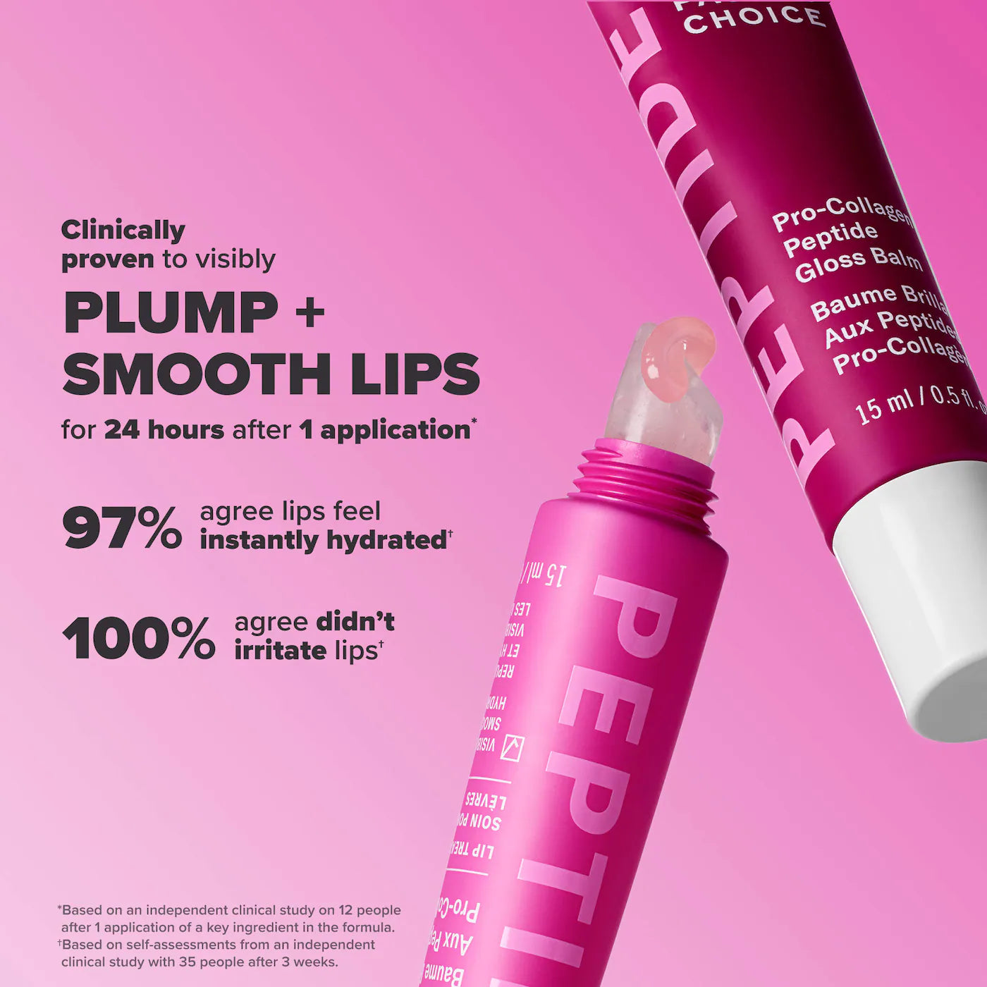 Paula's Choice - Peptide Plumping Gloss Balm Duo Gift Set for Hydrated, Fuller Lips