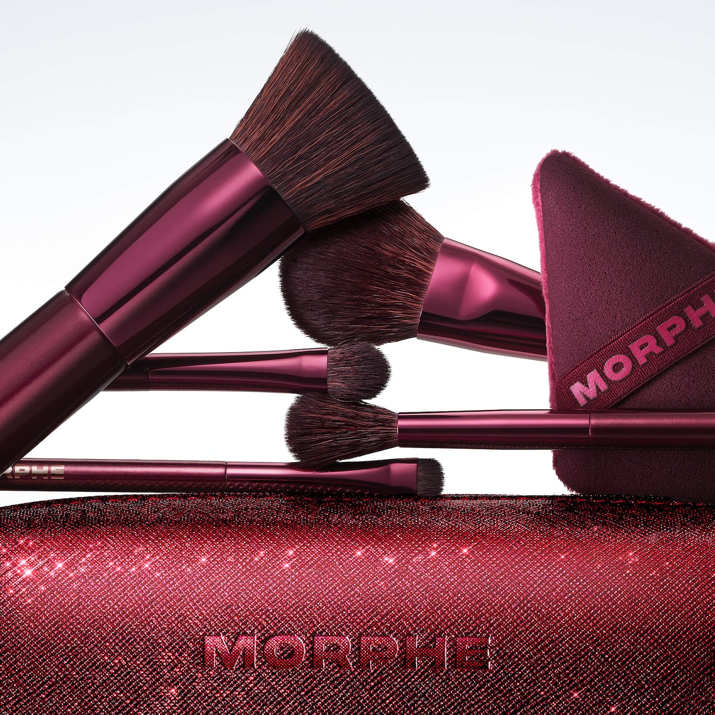 Morphe - Rebellious 6-Piece Travel Brush & Tool Set
