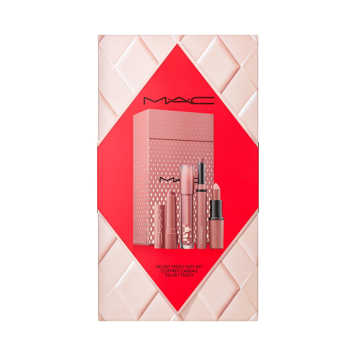 MAC Cosmetics - Totally Teddy Lip Kit With The Iconic Teddy Nude Lipsticks