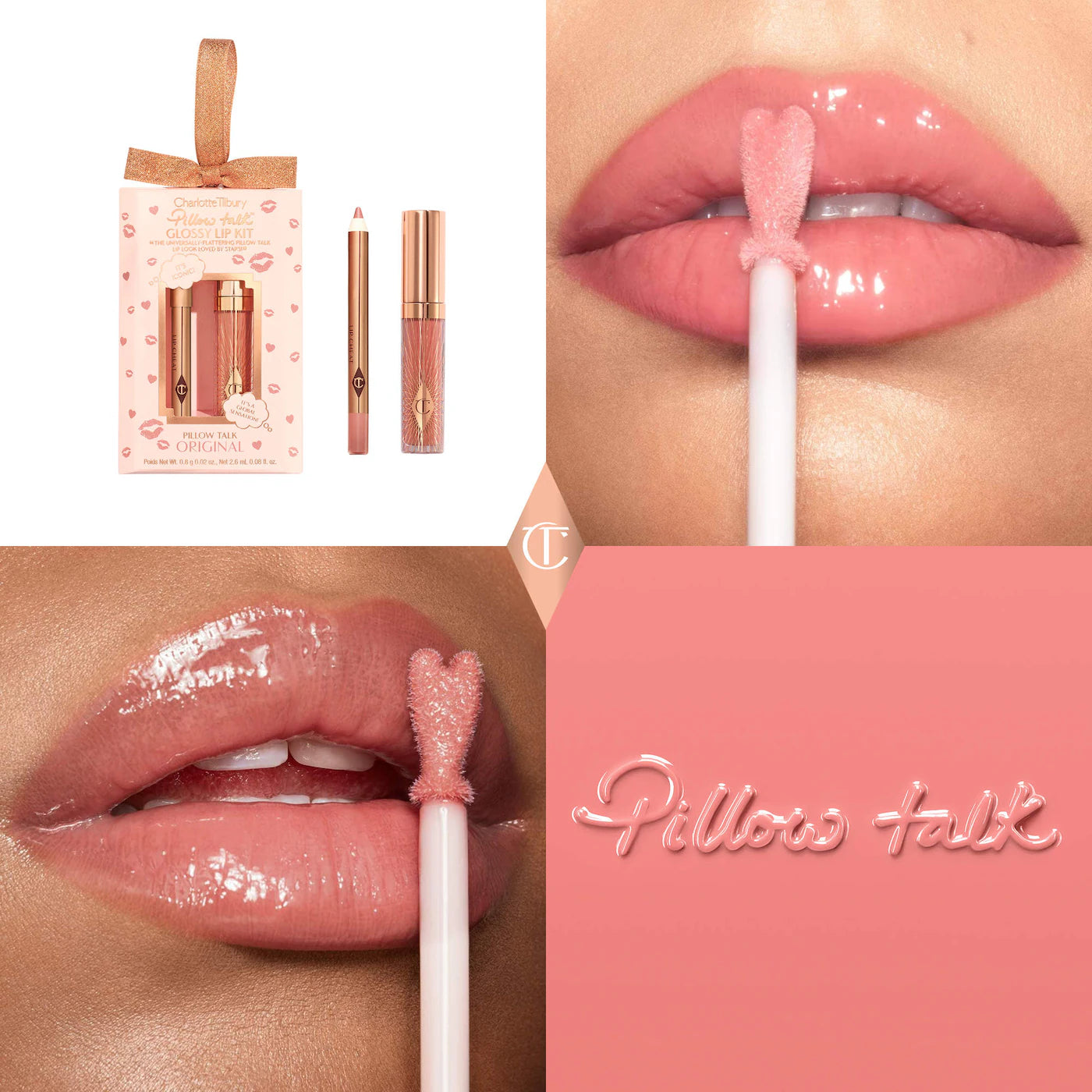 Charlotte Tilbury - PILLOW TALK MINI GLOSSY LIPS DUO