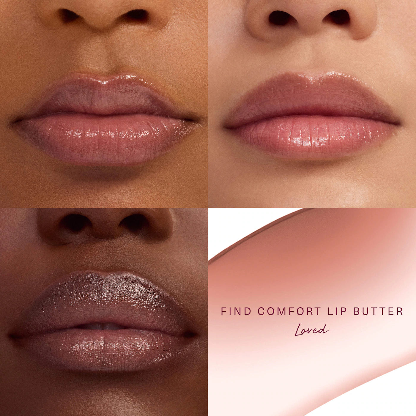 Rare Beauty - Find Comfort Lip Butter Balm + Overnight Mask with Hyaluronic Acid Butter