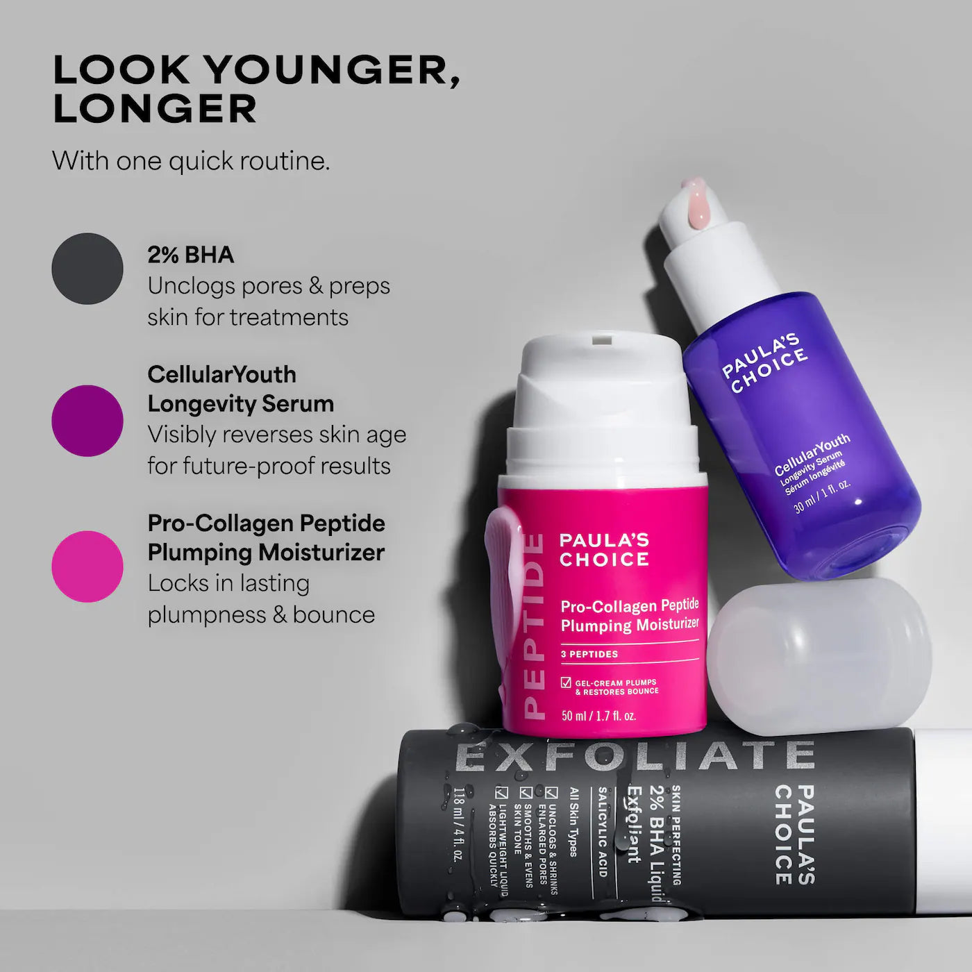 Paula's Choice - CellularYouth™ Longevity Serum for Fine Lines, Wrinkles & Lifting | 30 mL