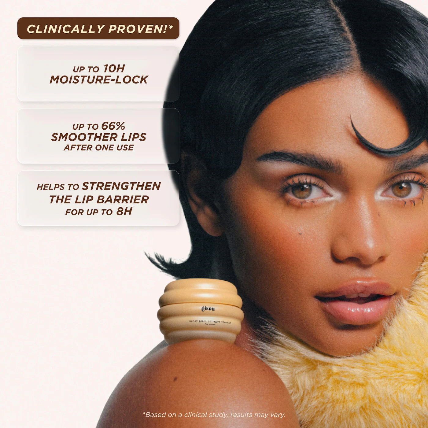 Gisou - Honey Glaze Collagen Therapy Lip Mask