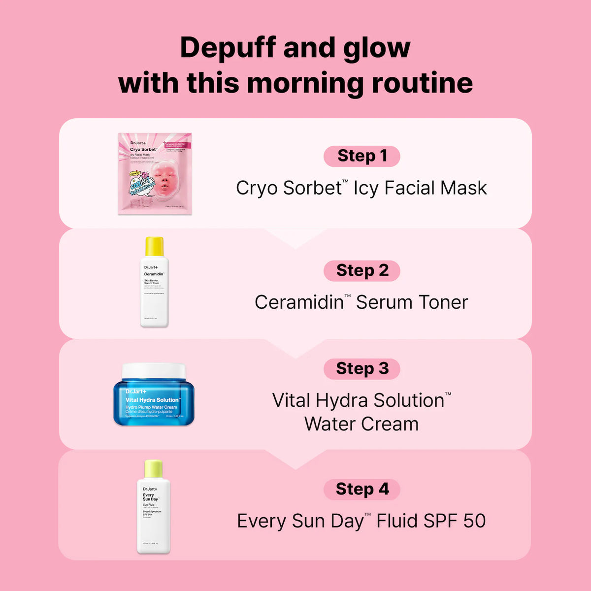 Dr. Jart+ - Cryo Sorbet™ Icy Facial Mask - 4 Pack