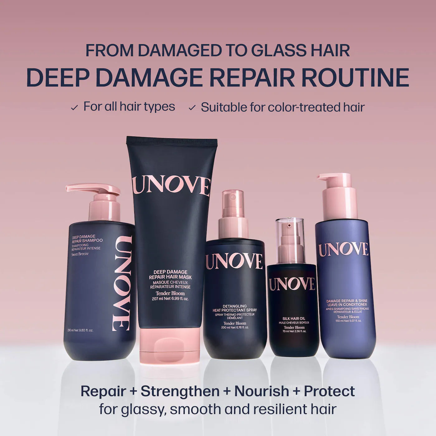 UNOVE - Deep Damage Repair Hydrating Hair Mask | 207 mL