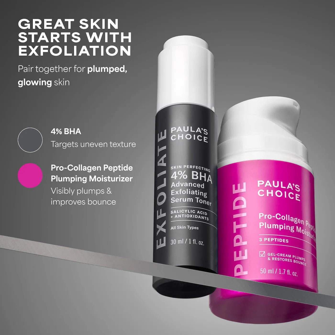 Paula's Choice - Skin Perfecting 4% BHA Advanced Exfoliating Serum Toner | 30 mL