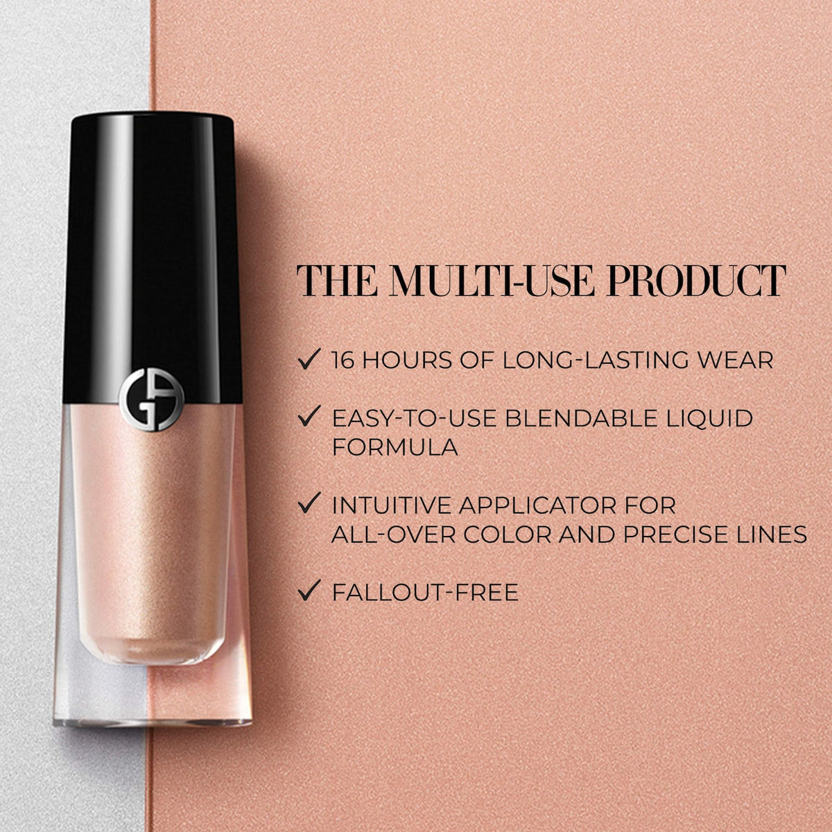 Armani Beauty - Effortless Eye Tint Long-Lasting Liquid Eyeshadow Duo Gift Set (2026-2027)