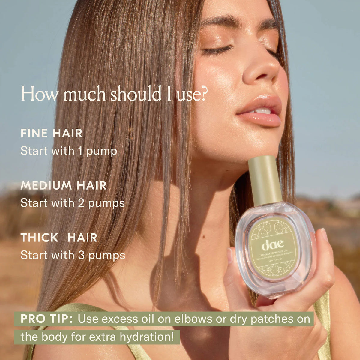 dae - Cactus Fruit 3-in-1 Styling Cream, Mini Fairy Blaster + Prickly Pear Oil Set