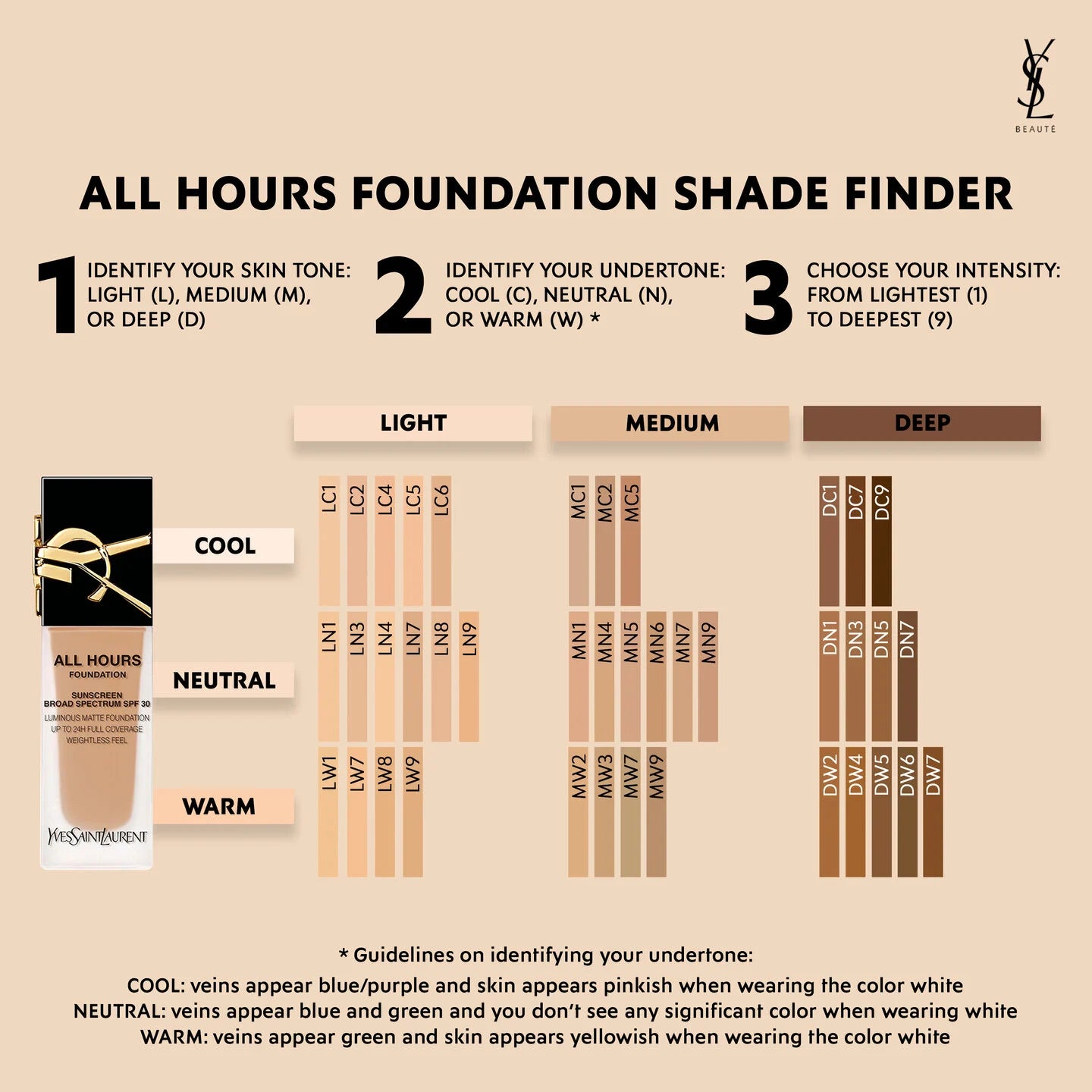 YSL - All Hours MATTE Foundation