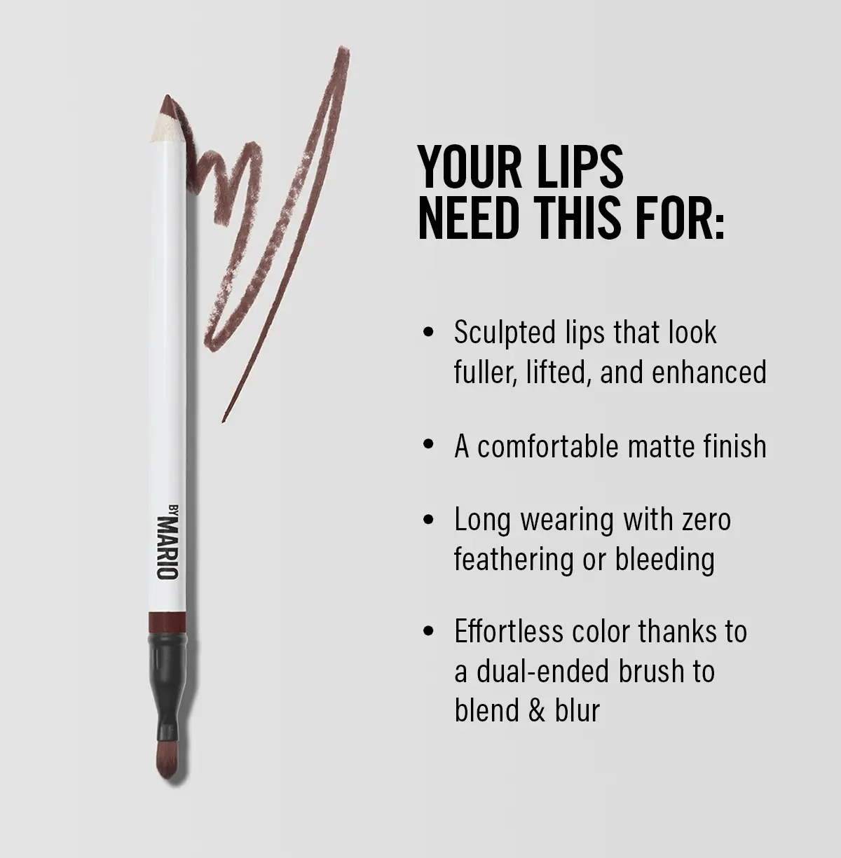 MAKEUP BY MARIO - Ultra Suede® Sculpting Lip Pencil | 1.4 g