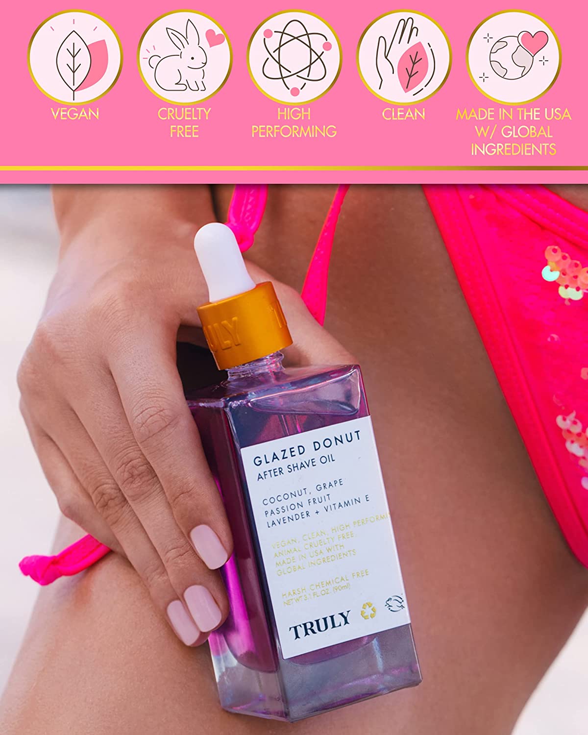TRULY - Glazed Donut Shave Oil | 90 mL