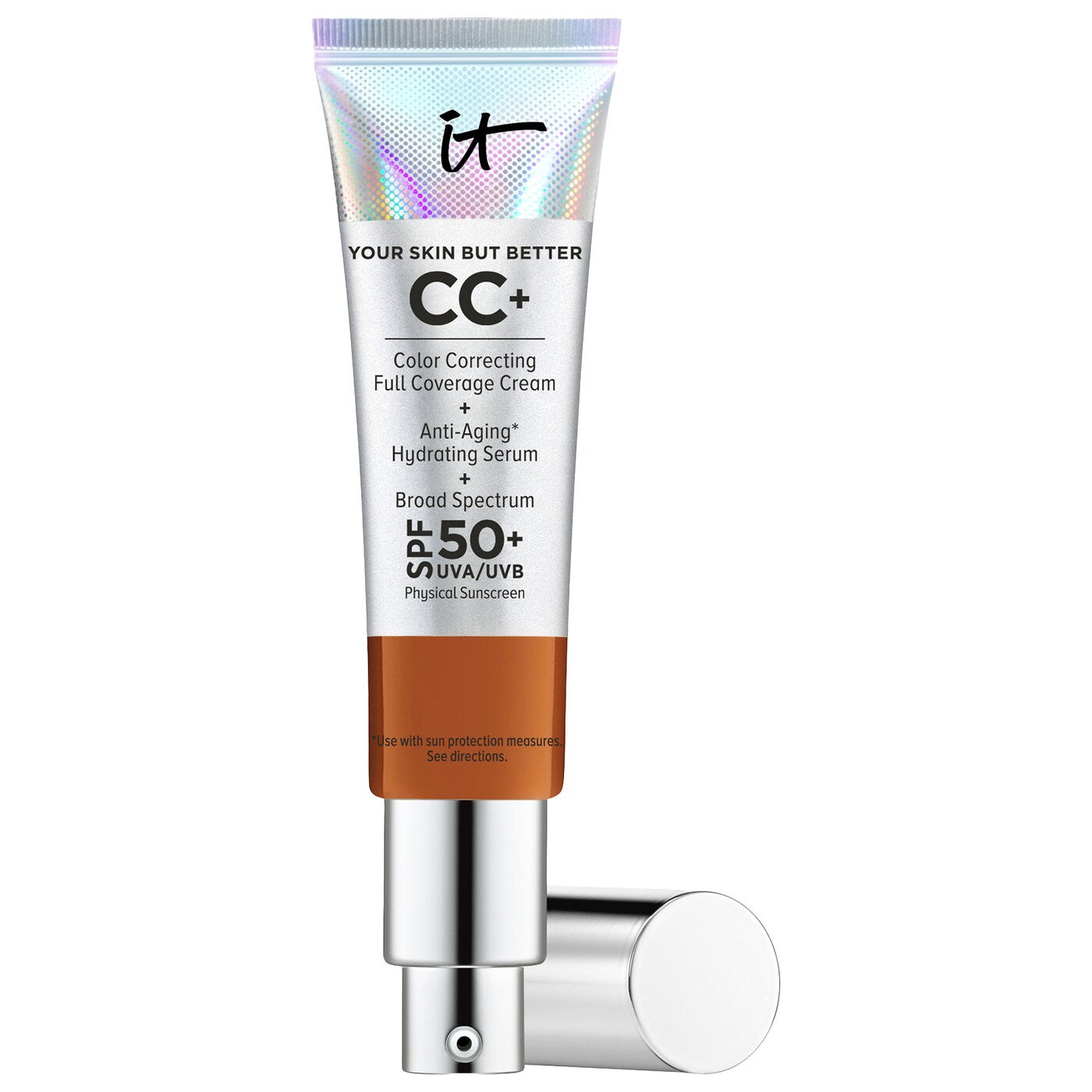 IT Cosmetics - CC+ Cream Full Coverage Color Correcting Foundation with SPF 50+ | 32 mL